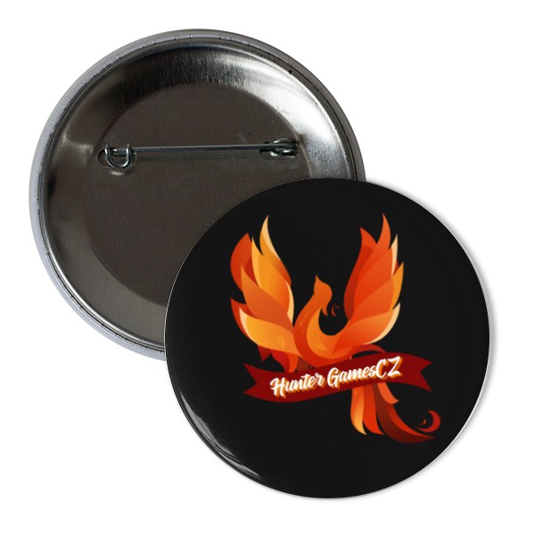 Odznáček na připnutí Hunter GamesCZ